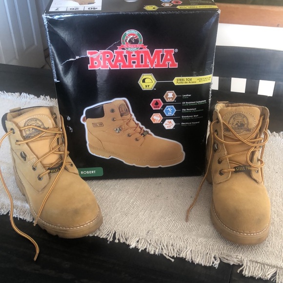 Brahma steel toe boots - Picture 5 of 7